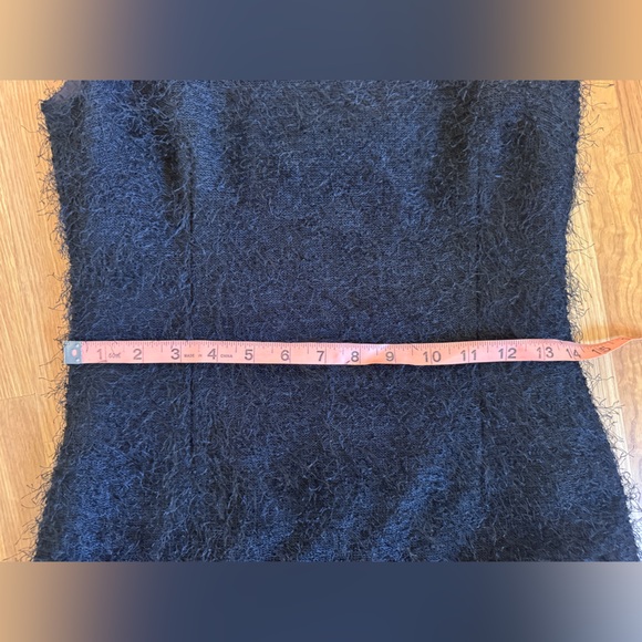 90s Vintage ABS Evening Fuzzy LBD - SZ M - Picture 8 of 10